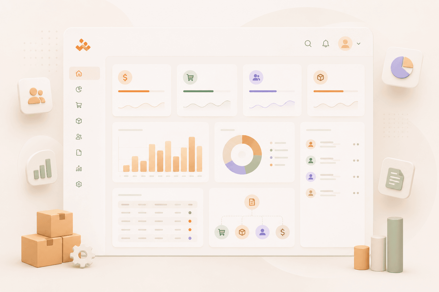 ERP software dashboard for Mumbai manufacturers